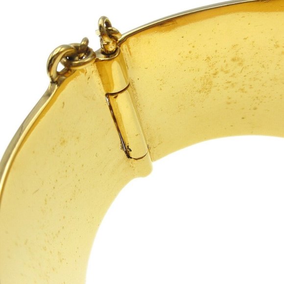Chanel 31 Rue Cambon Bangle Bracelet Gold-plated 98802 - Picture 2 of 6